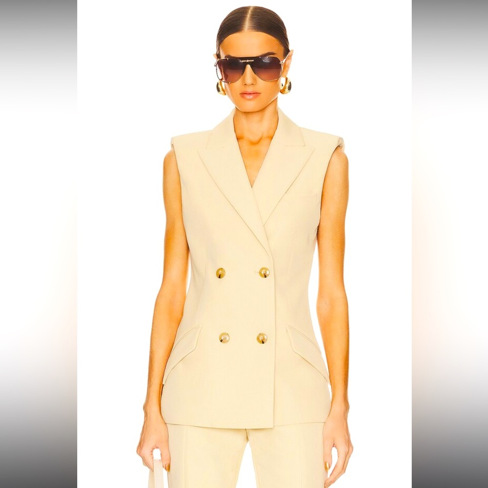 NWT Johnathan Simkhai Nori oversized Vest size 10